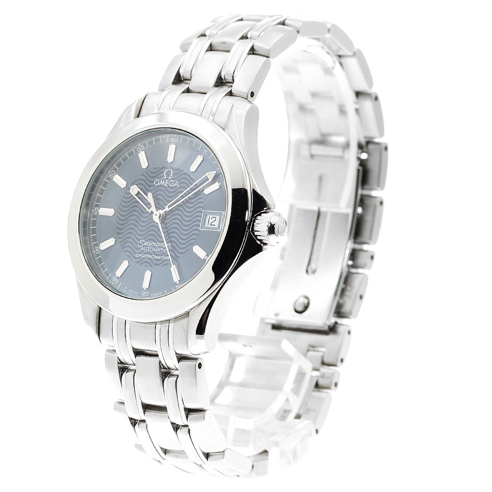 OMEGA Seamaster120 2501.81 Date Navy Dial Automatic Men's Watch_890514