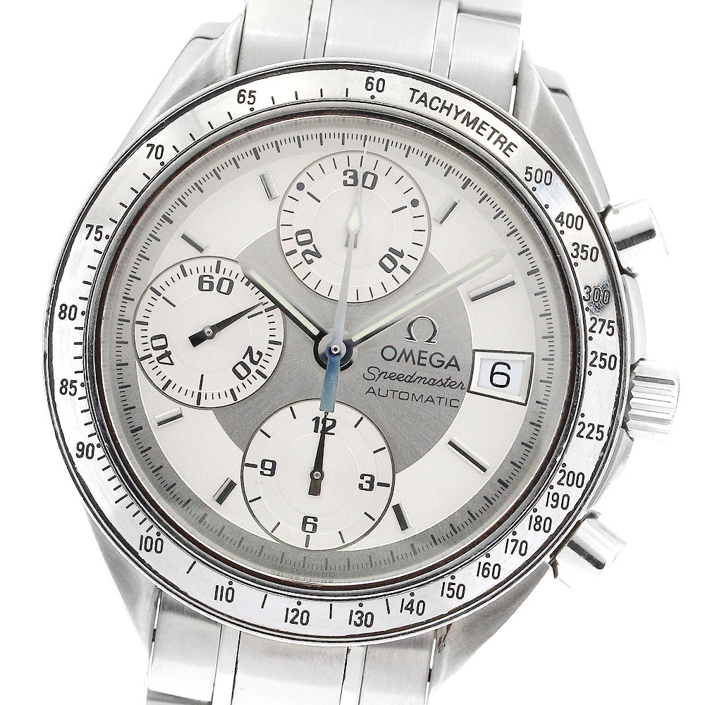 OMEGA Speedmaster 3513.30 Date Chronograph Silver Dial Automatic Men's_890527