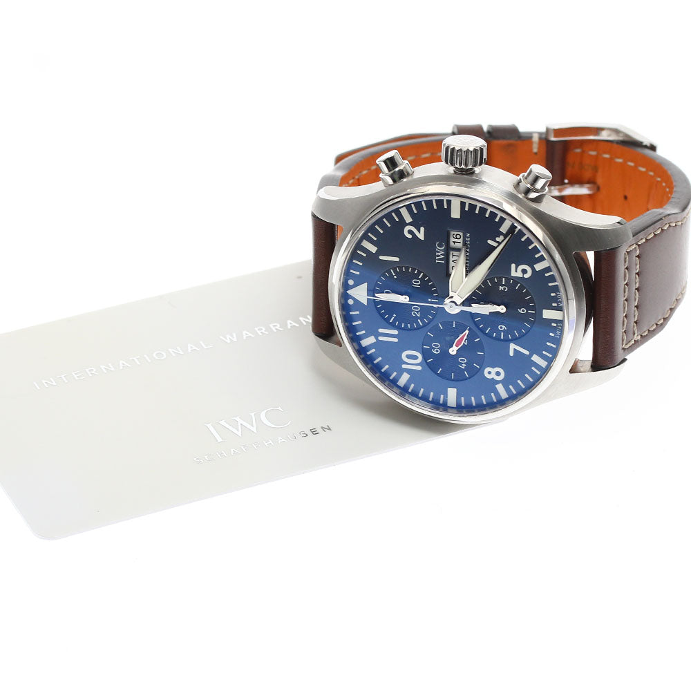 IWC SCHAFFHAUSEN Pilot's Watch Petite Prince IW377714 Automatic Men's _890530