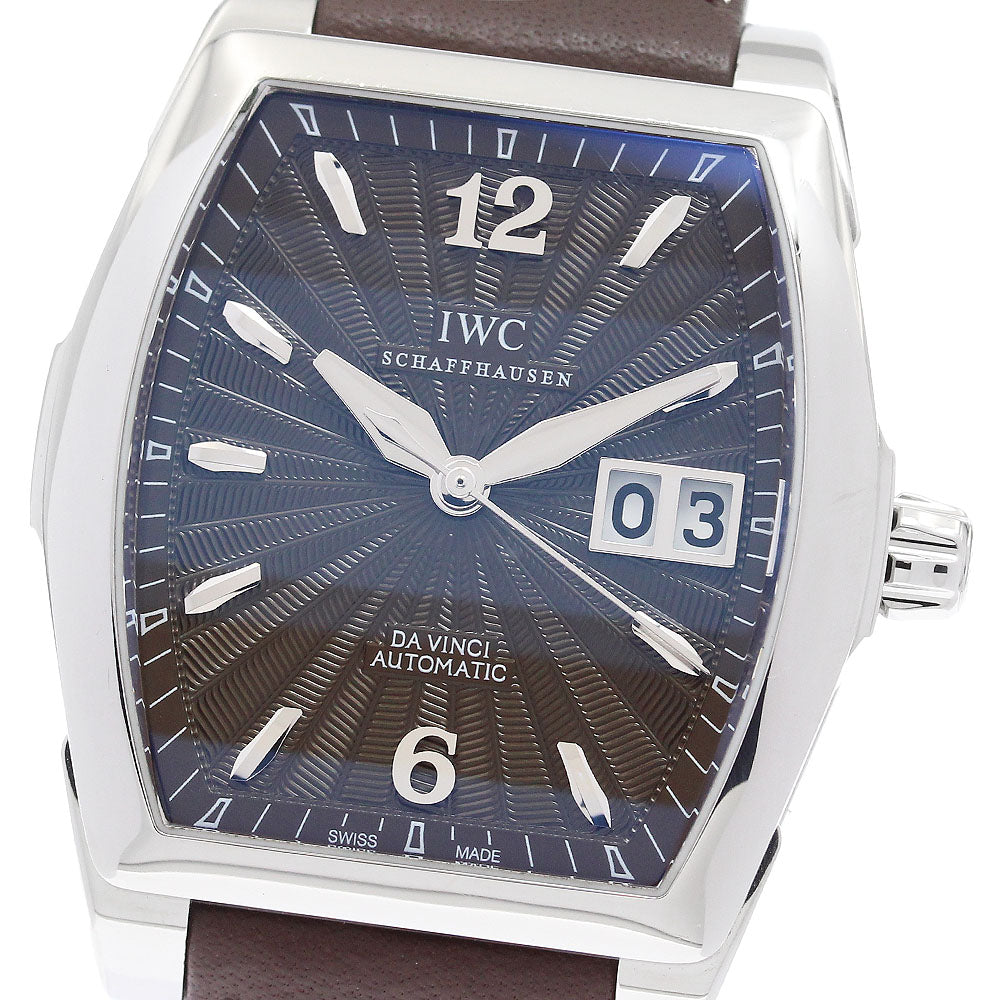IWC SCHAFFHAUSEN Da Vinci IW452306 Big date Brown Dial Automatic Men's_890546