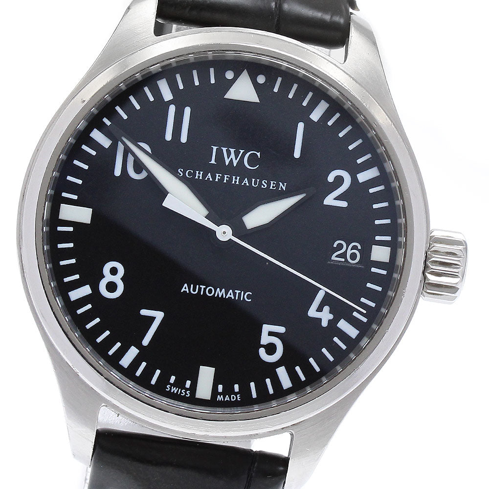 IWC SCHAFFHAUSEN Pilot Watch Mark XVI IW325601 black Dial Automatic Men's Watch_890556