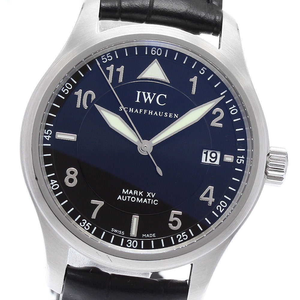 IWC SCHAFFHAUSEN Spitfire Mark XV IW325311 Date black Dial Automatic Men's Watch_890566