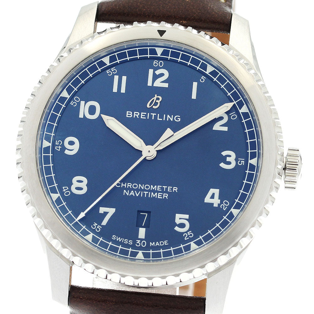 BREITLING Navitimer A17314 blue Dial Automatic Men's Watch_890567