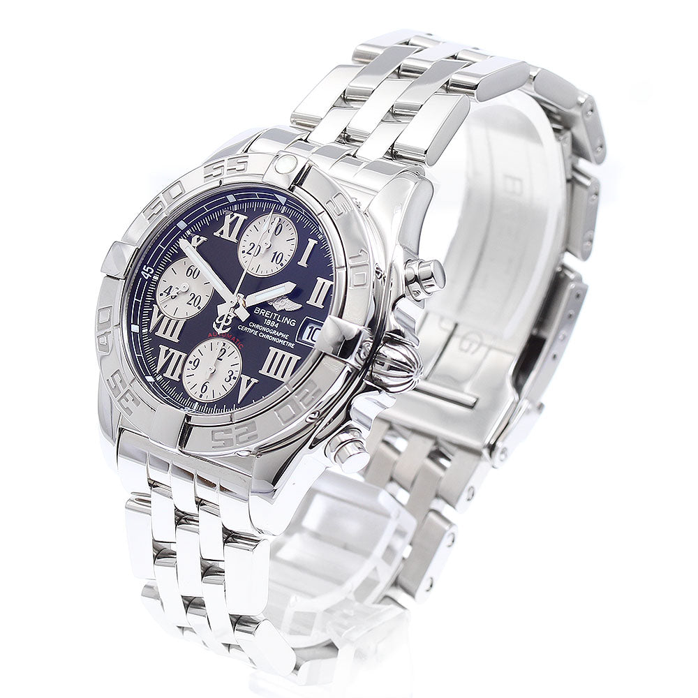 BREITLING Chrono cockpit A13358 black Dial Automatic Men's Watch_890568