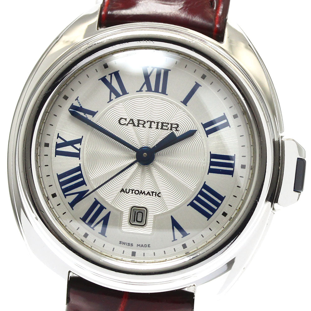 CARTIER Cres de Cartier WSCL0016 Date Silver Dial Automatic Ladies Watch_890582