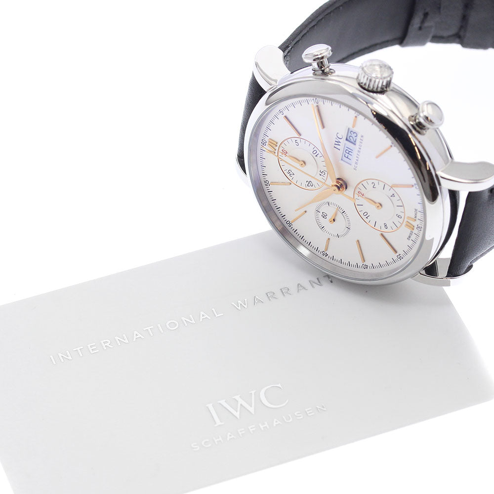 IWC SCHAFFHAUSEN Portofino IW391022 Chronograph Automatic Men's_890583