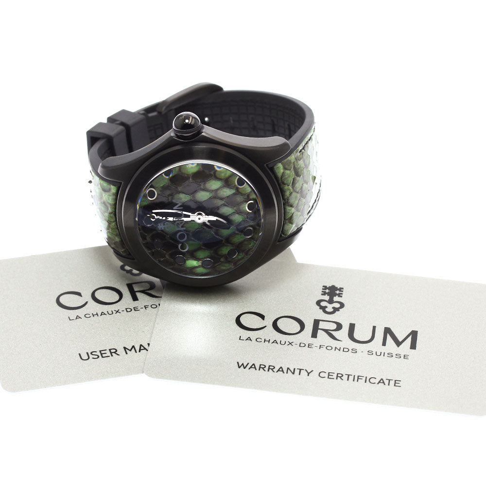 CORUM Bubble 42 Green Limited 082.410.98/0337 PV01 green Dial Automatic Men's Watch_890584