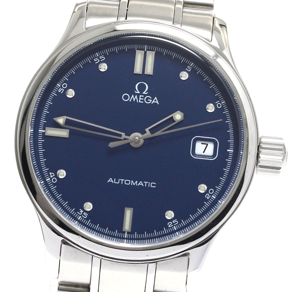OMEGA Classic 5203.80 Date Navy Dial Automatic Men's Watch_890595