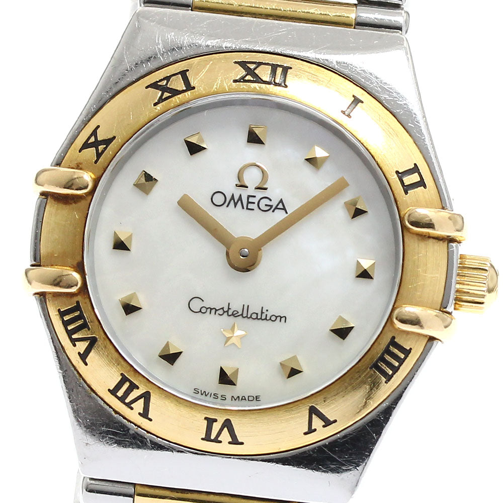 OMEGA Constellation Mini My Choice 1361.71 White shell Dial Quartz Ladies Watch_890607
