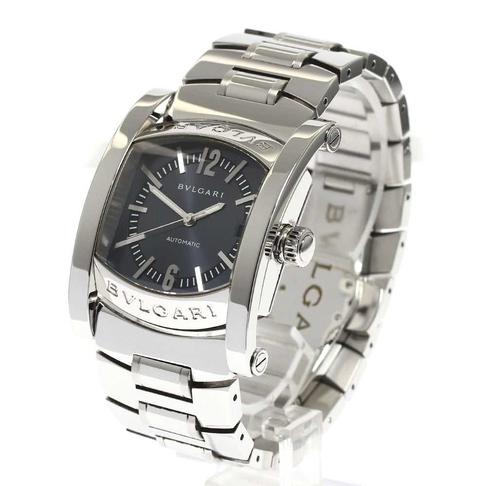 BVLGARI Assioma AA44S Date Navy Dial Automatic Men's Watch_890610