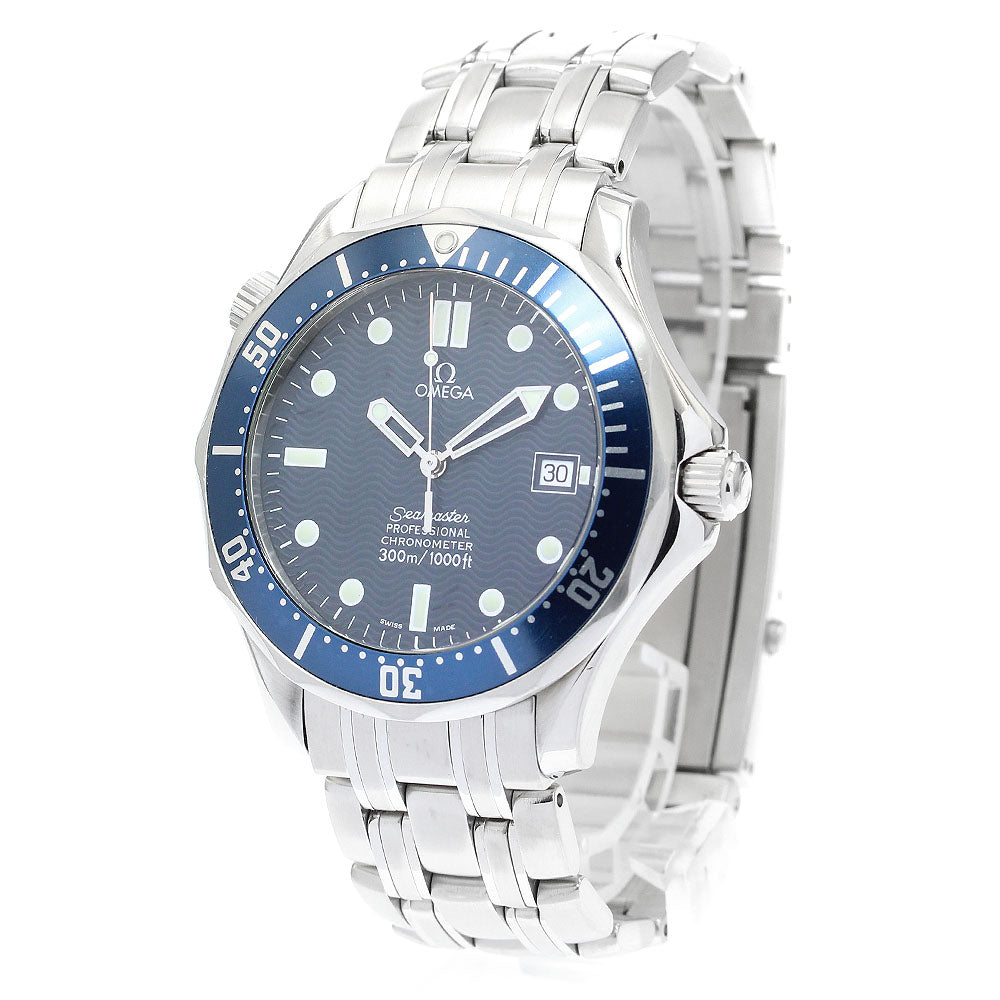 OMEGA Seamaster300 2531.80 Date Navy Dial Automatic Men's Watch_890620