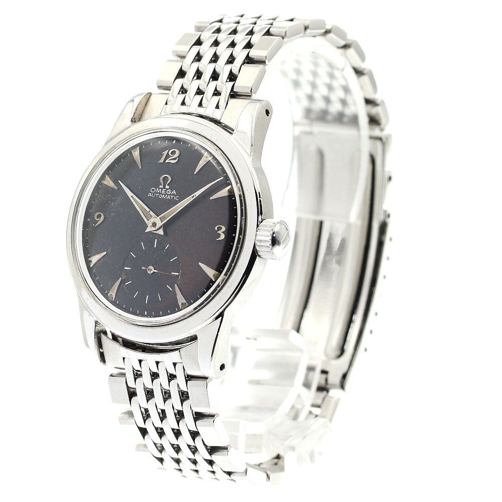 OMEGA 2576-12 Half Rotor Cal.342 Redundancy Dial black Dial Automatic Men's Watch_890623