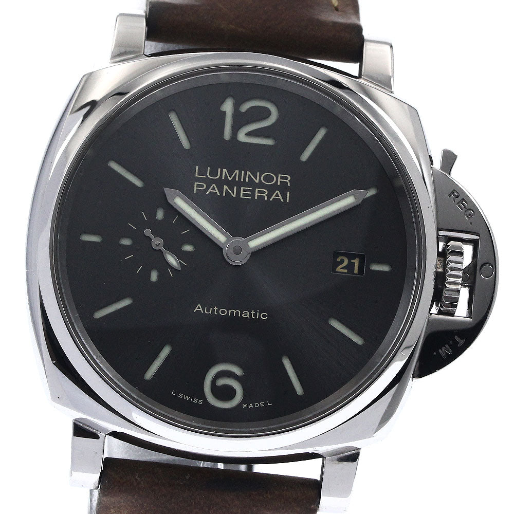 PANERAI Luminor Due PAM00904 Date gray Dial Automatic Men's Watch_890643