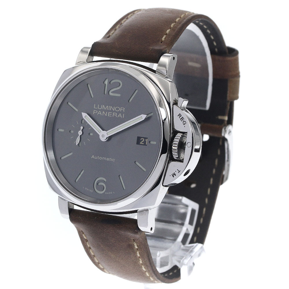 PANERAI Luminor Due PAM00904 Date gray Dial Automatic Men's Watch_890643