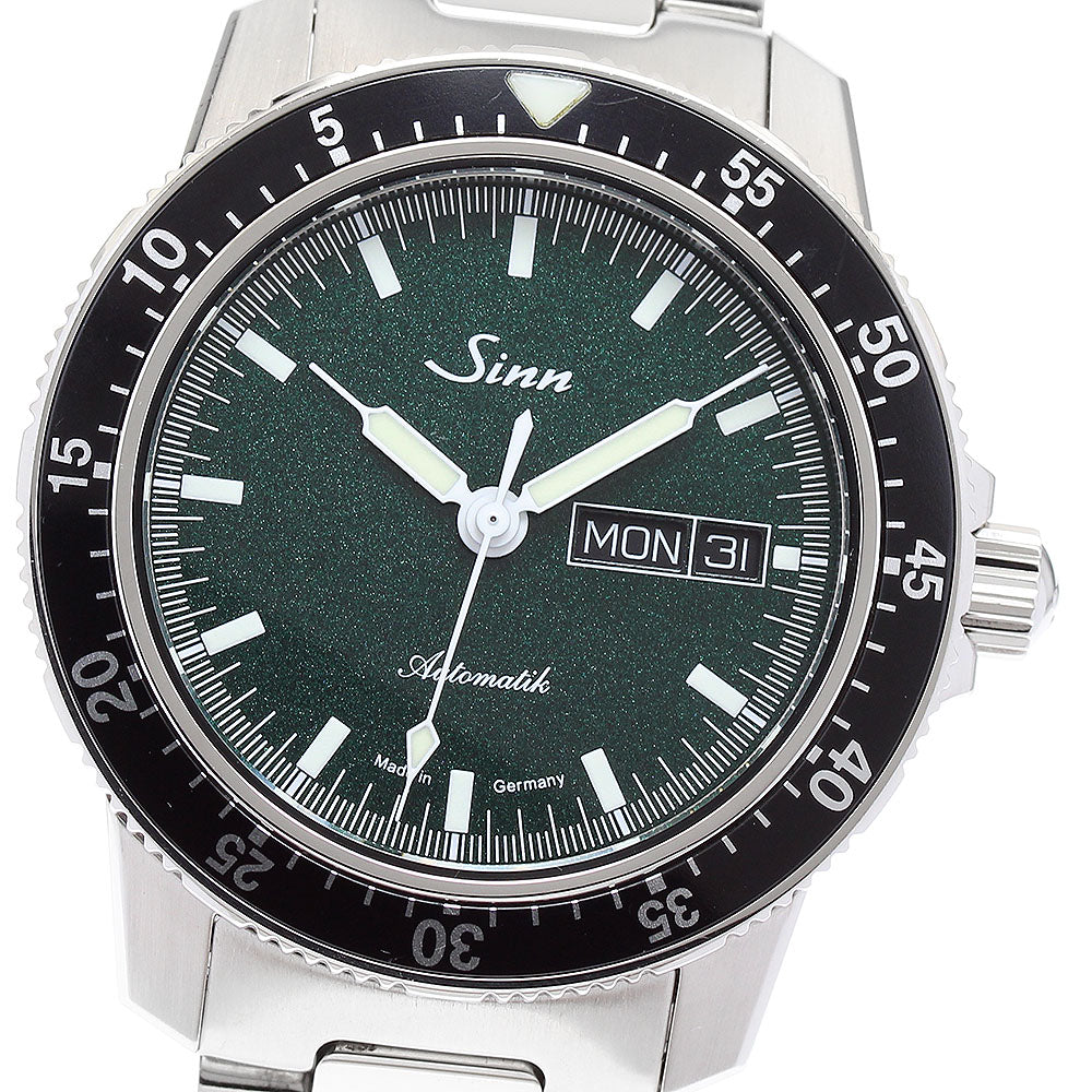 Sinn 104 104.ST.SA.IG Day date green Dial Automatic Men's Watch_890649