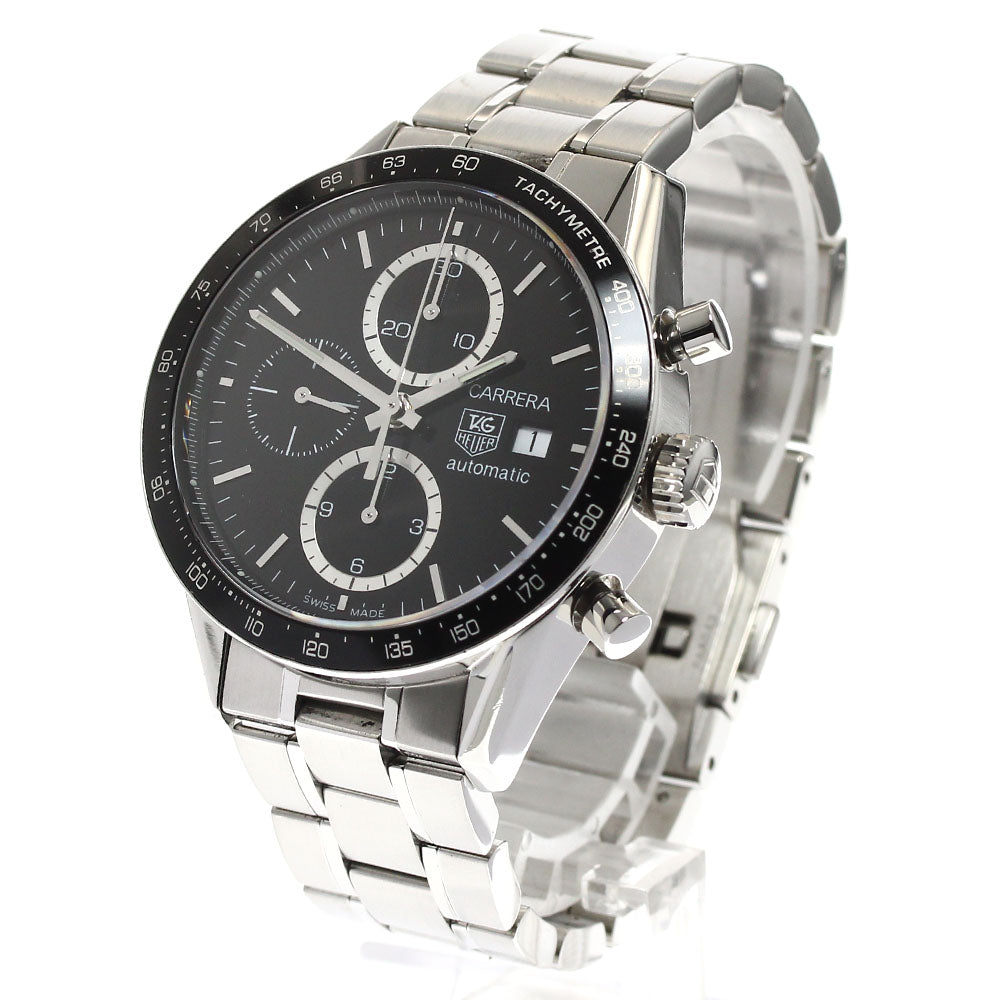 TAG HEUER Carrera CV2010-3 Chronograph black Dial Automatic Men's Watch_890663