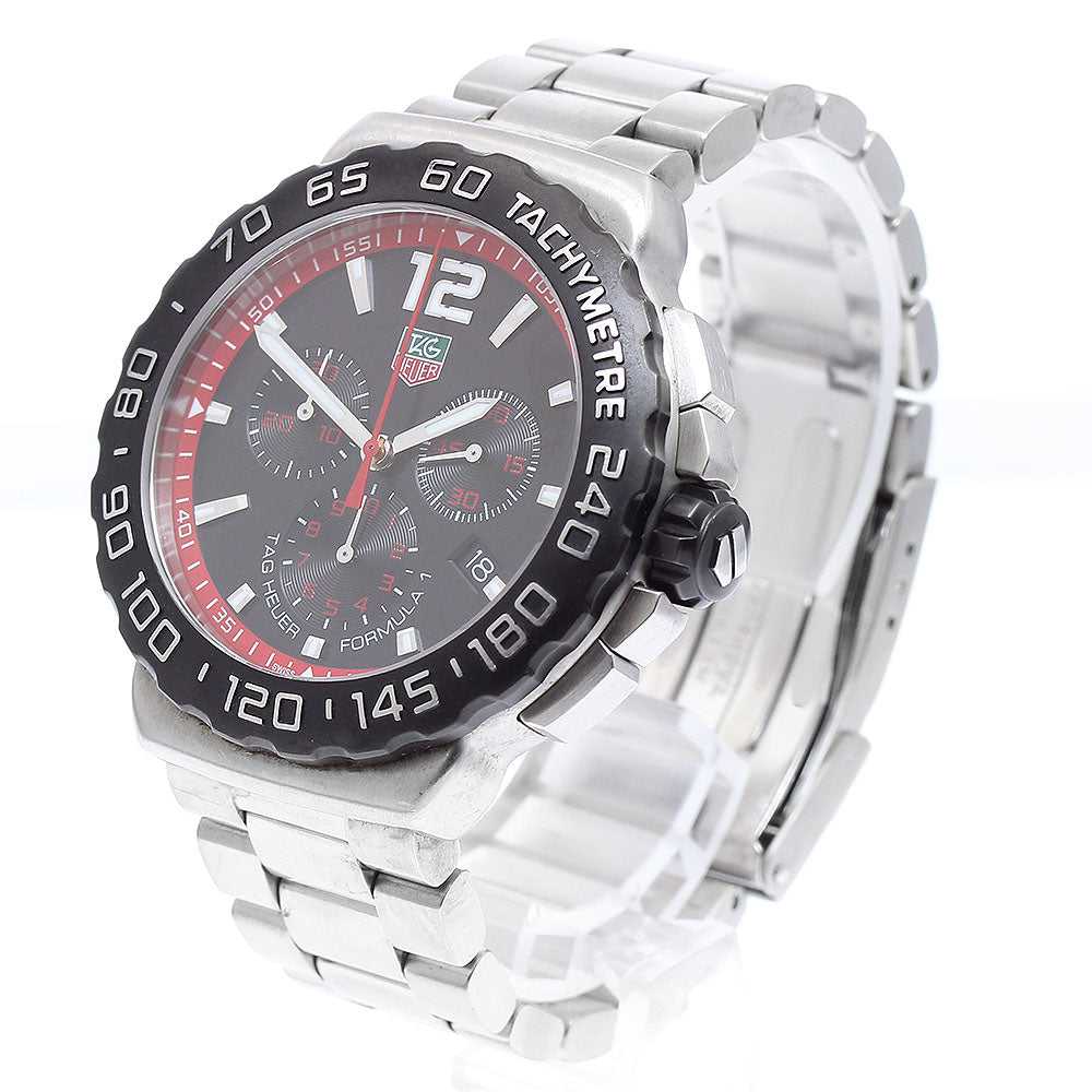 TAG HEUER Formula 1 CAU1116 Chronograph Black Dial Quartz Men's Watch_890664