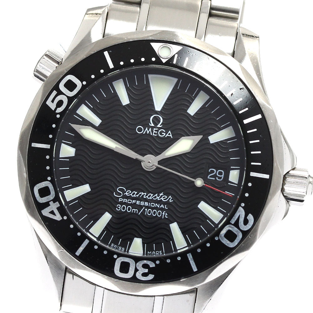 OMEGA Seamaster300 Professional 2262.50 black Dial Quartz Boy's Watch_890681