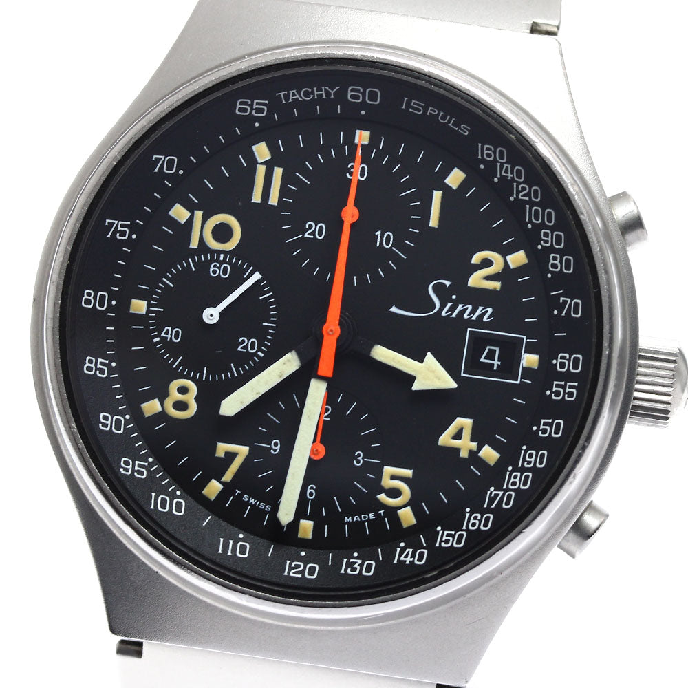 Sinn 144 GMT 322 Chronograph Date black Dial Automatic Men's Watch_890688