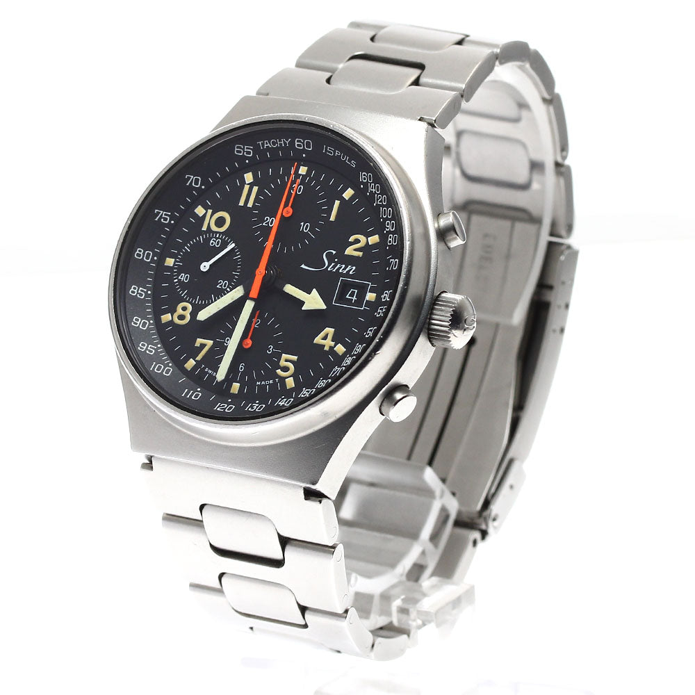 Sinn 144 GMT 322 Chronograph Date black Dial Automatic Men's Watch_890688