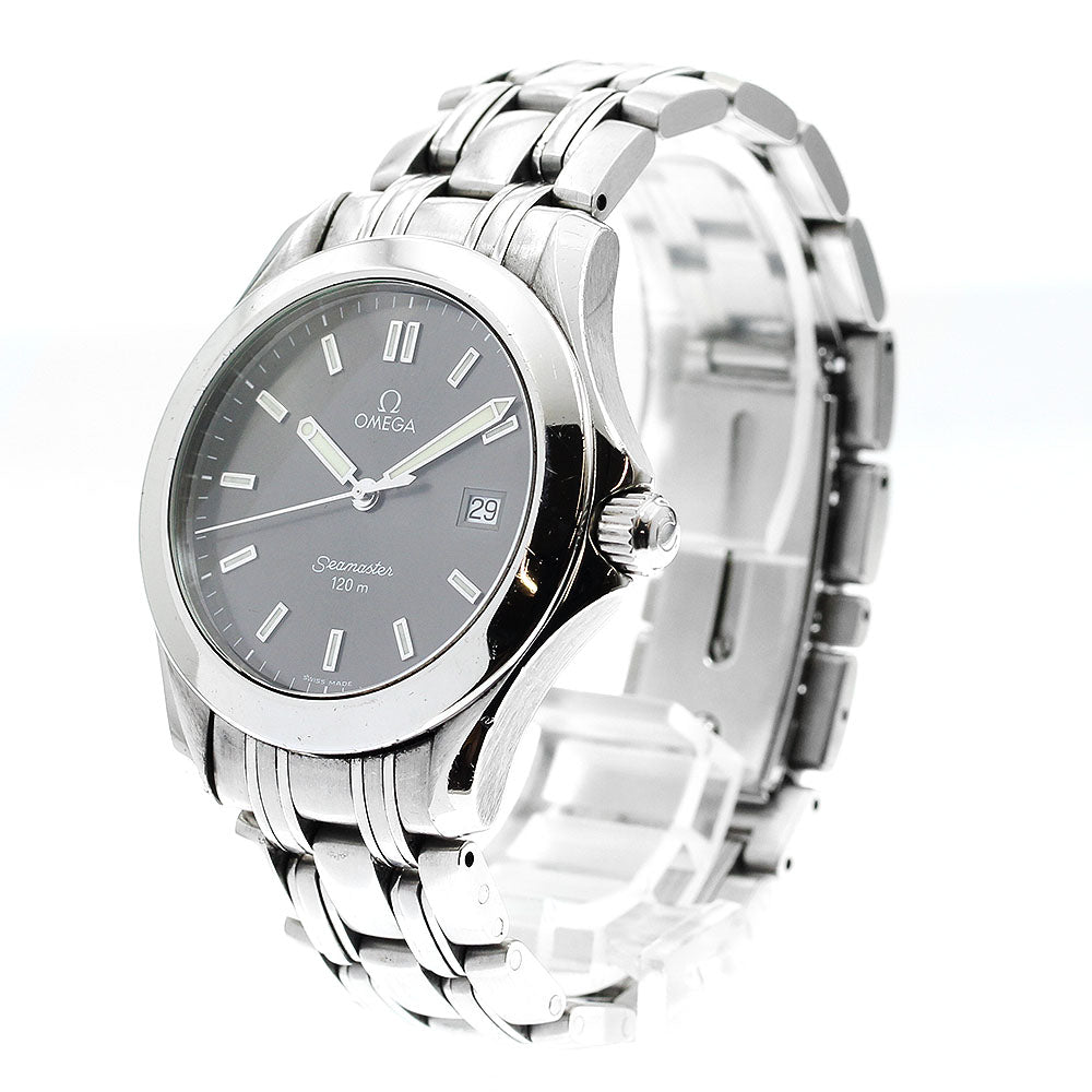 OMEGA Seamaster120 2511.43 Date gray Dial Quartz Men's Watch_890694