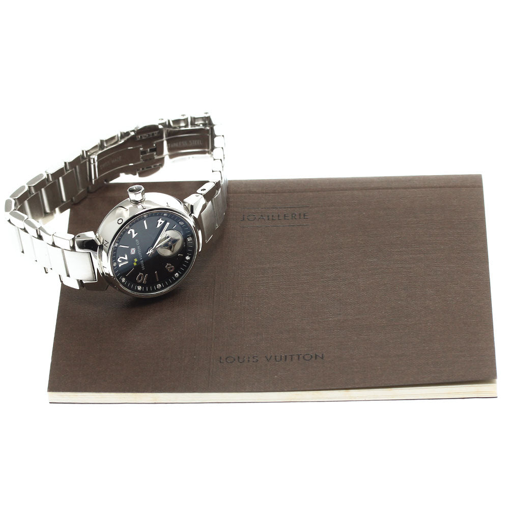 LOUIS VUITTON Tambour Lovely Cup Q12M1 12P diamond Quartz Ladies Watch_890707