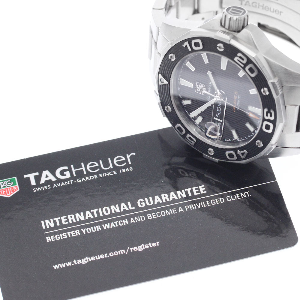 TAG HEUER Aqua racer WAJ2110.BAQ870 Caliber 5 Date Automatic Men's Watch_890733
