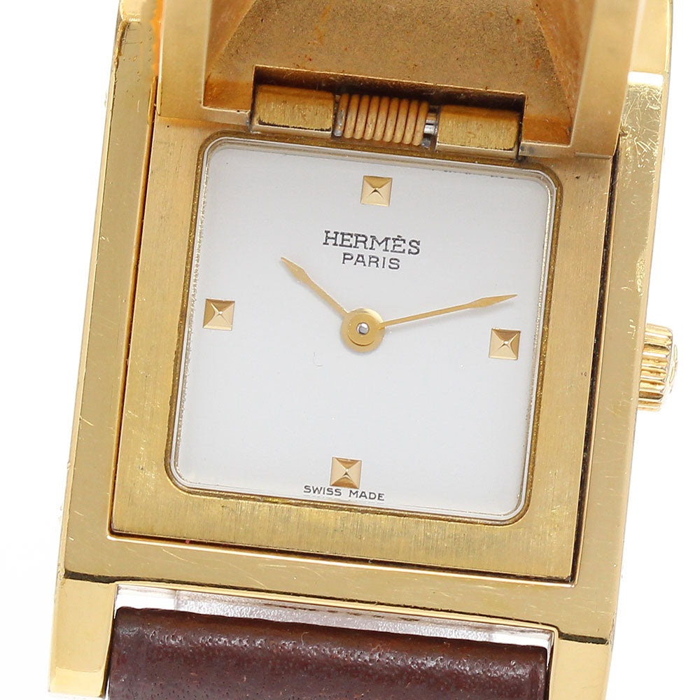 HERMES Medor white Dial Quartz Ladies Watch_890745