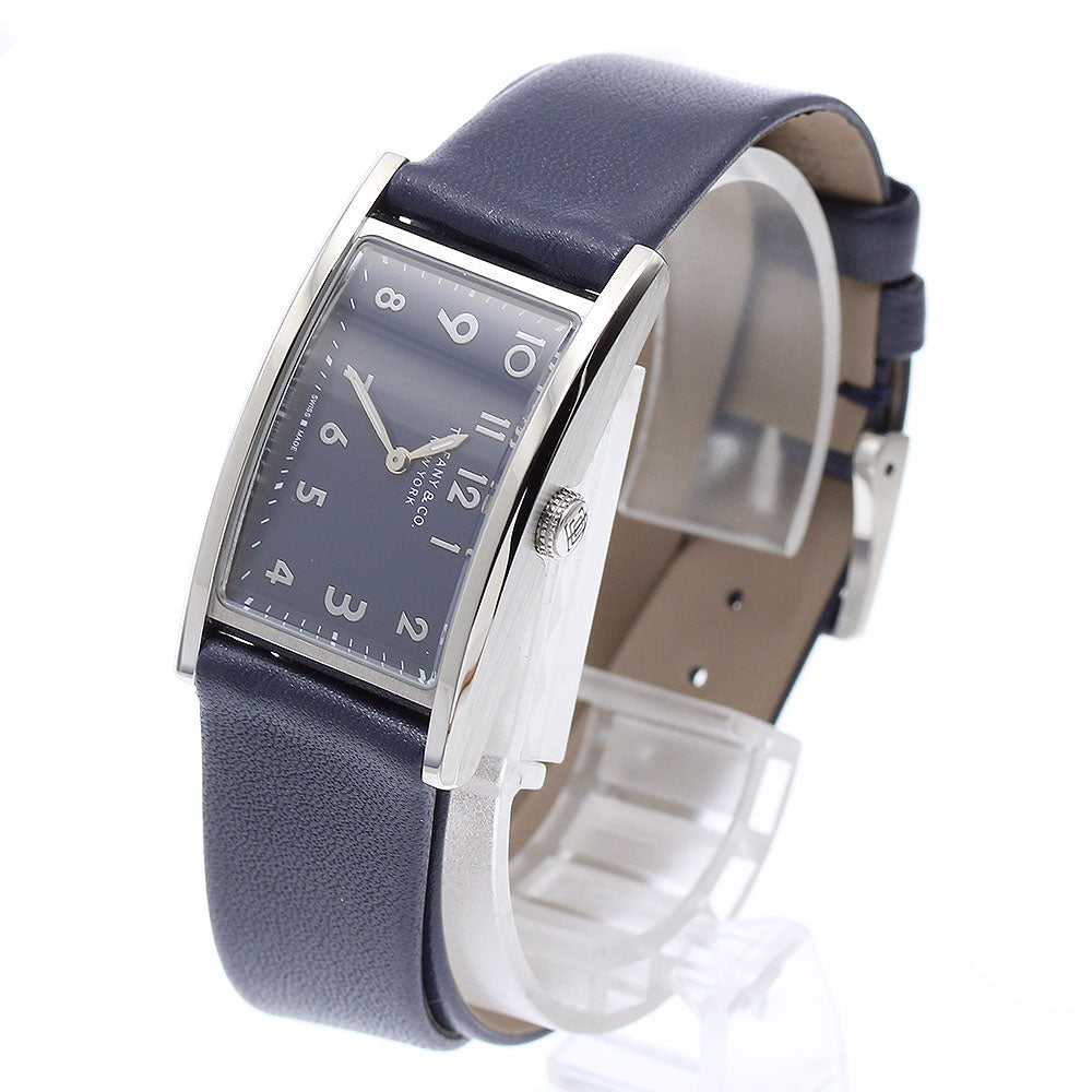 TIFFANY&Co. East West Mini 34677344 Navy Dial Quartz Ladies Watch_890750