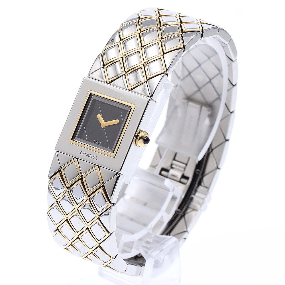 CHANEL Matrasse H0475 black Dial Quartz Ladies Watch_890751