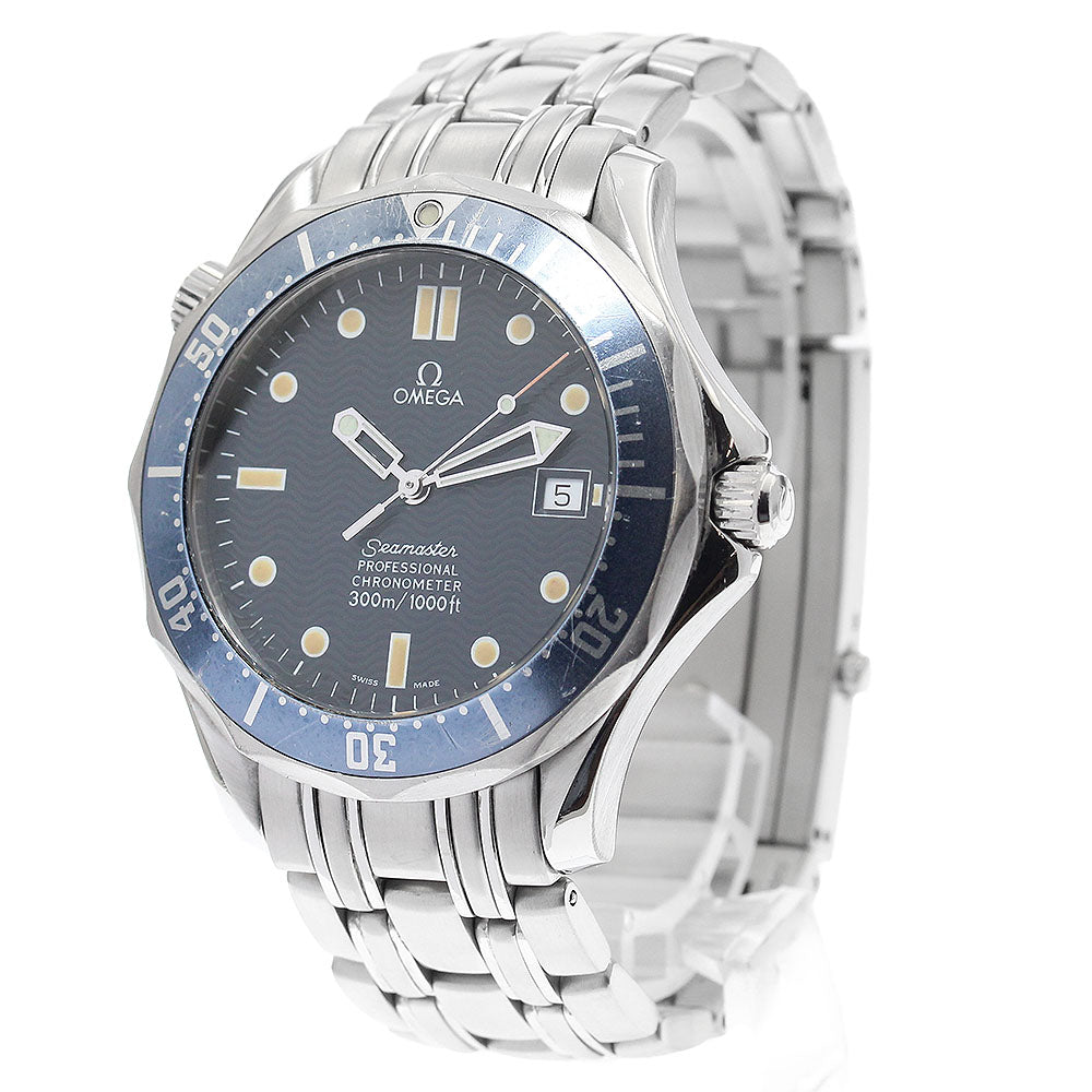OMEGA Seamaster300 2531.80 Date Navy Dial Automatic Men's Watch_890781