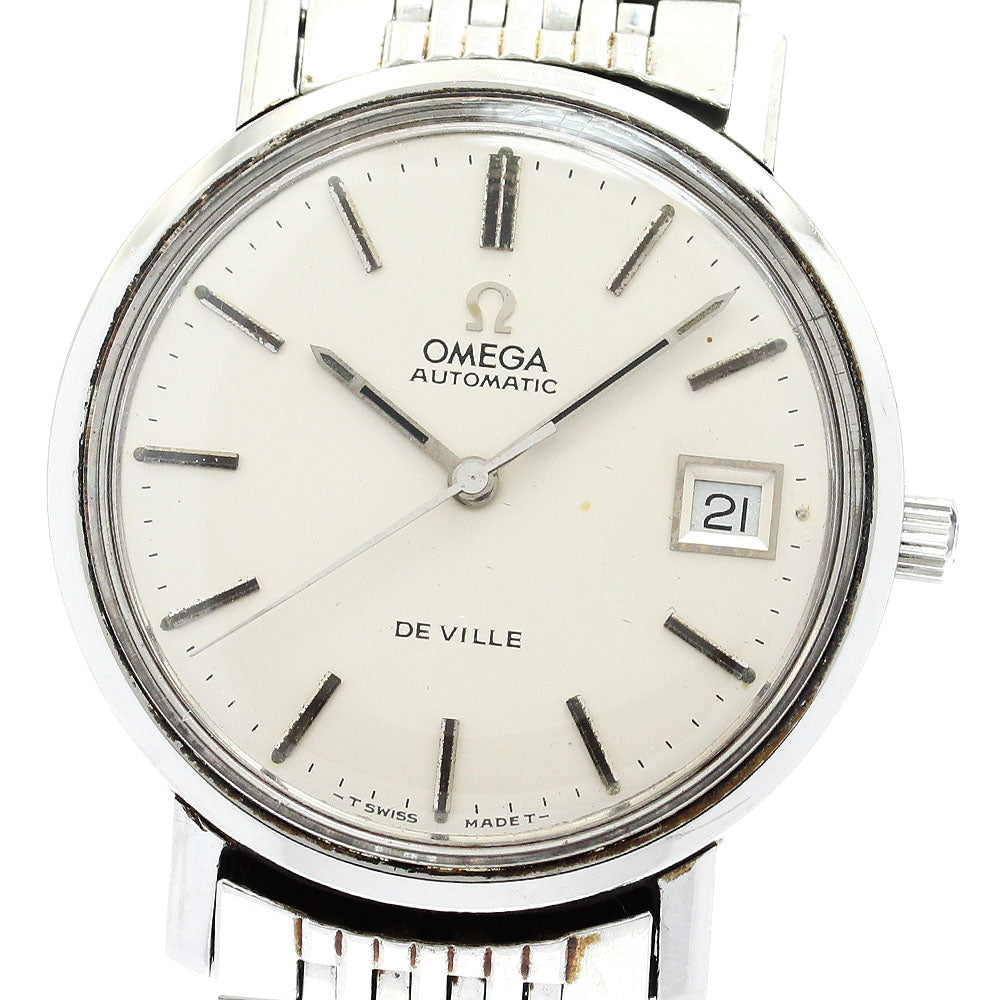 OMEGA De Ville 166.0161 Cal.1012 Silver Dial Automatic Men's Watch_890786