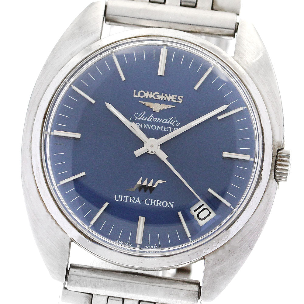 LONGINES Ultracron Date Cal.6651 Navy Dial Automatic Men's Watch_890787