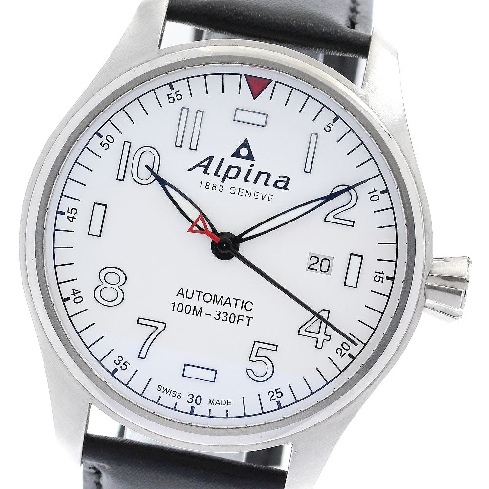 Alpina Star timer AL525X4TSP34/6 Date white Dial Automatic Men's Watch_890788