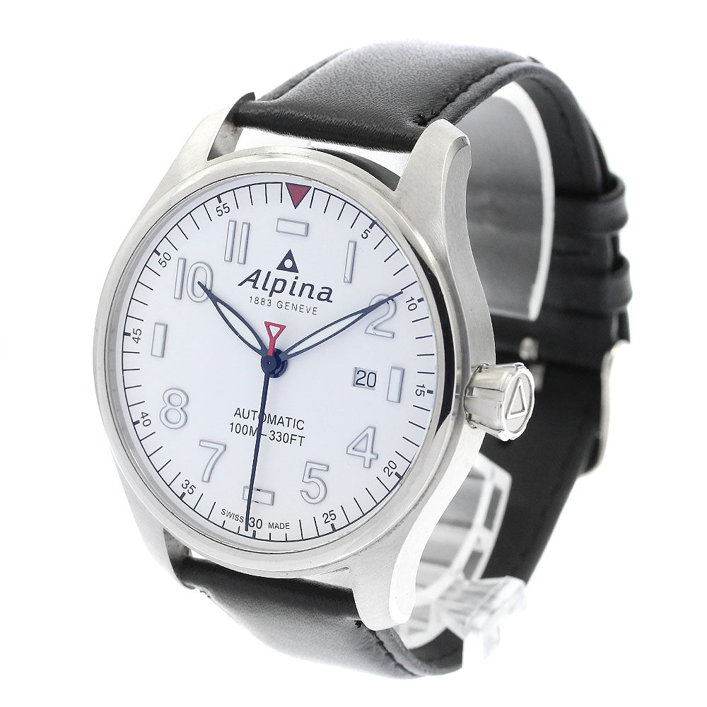 Alpina Star timer AL525X4TSP34/6 Date white Dial Automatic Men's Watch_890788