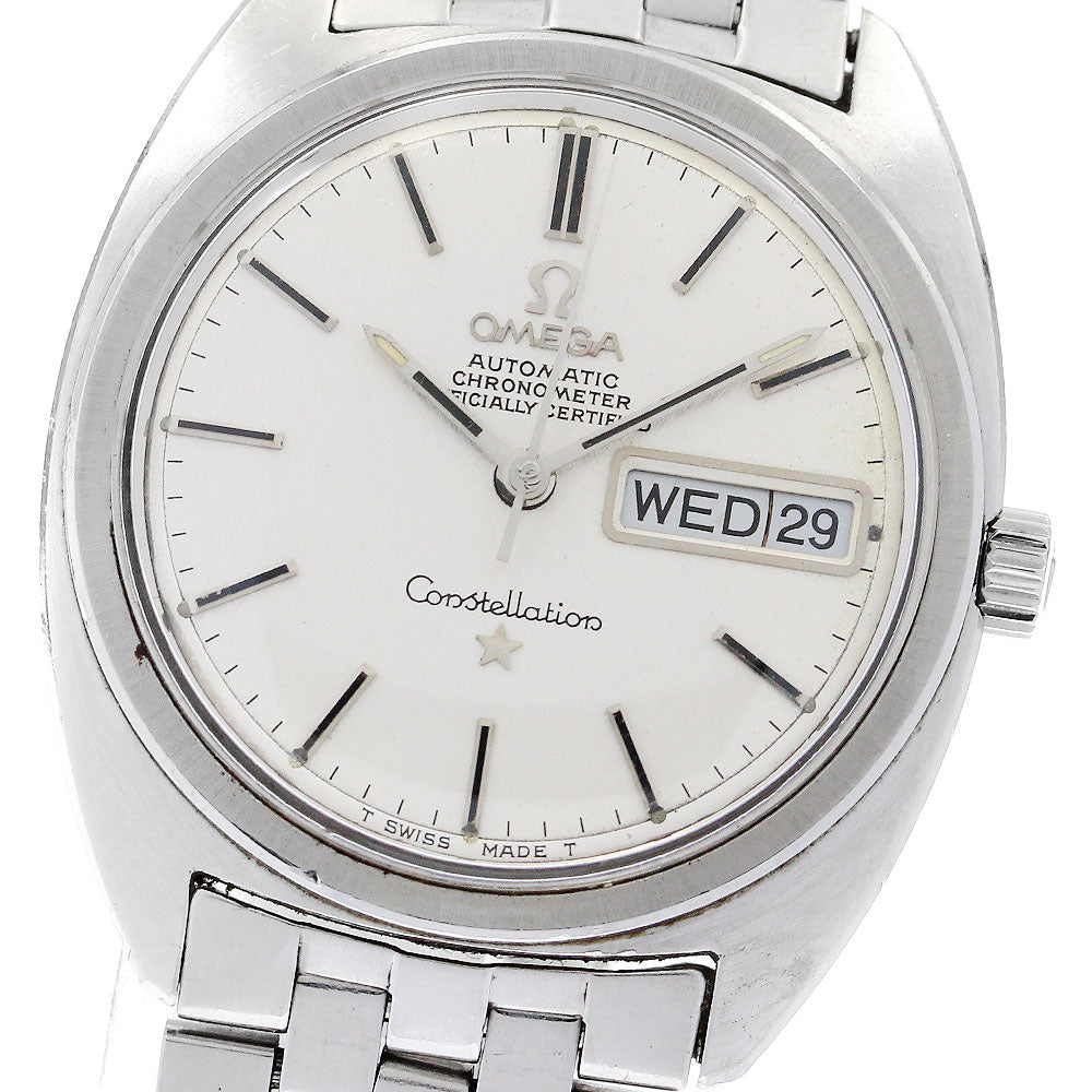 OMEGA Constellation 168.019 Day Date Cal.751 Silver Dial Automatic Men's_890793