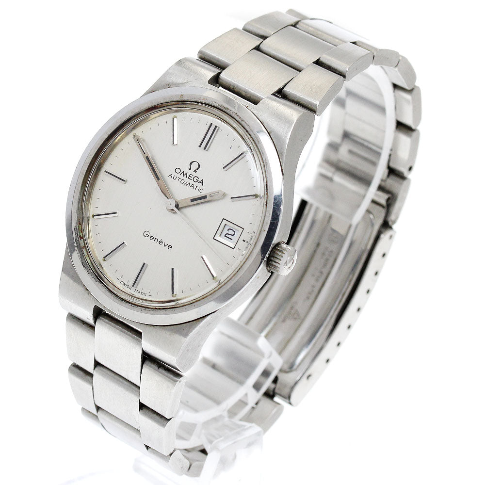 OMEGA Geneve 166.0173/366.0832 Date Cal.1012 Silver Dial Automatic Men's_890841