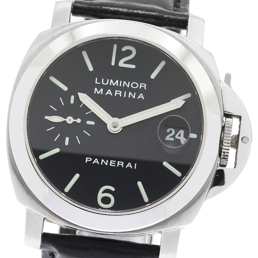 PANERAI Luminor Marina PAM00048 Small Second Date Automatic Men's Watch_890849