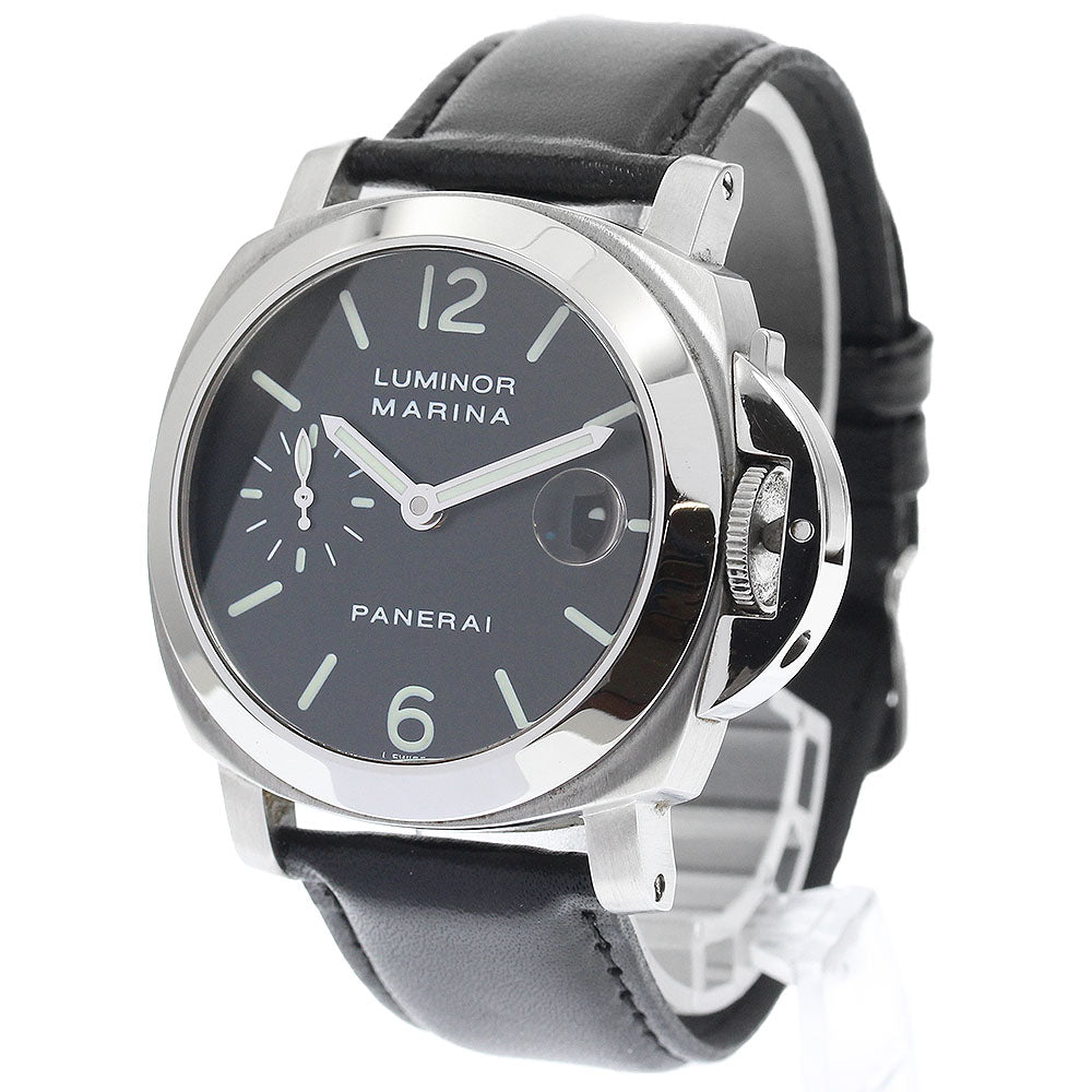 PANERAI Luminor Marina PAM00048 Small Second Date Automatic Men's Watch_890849