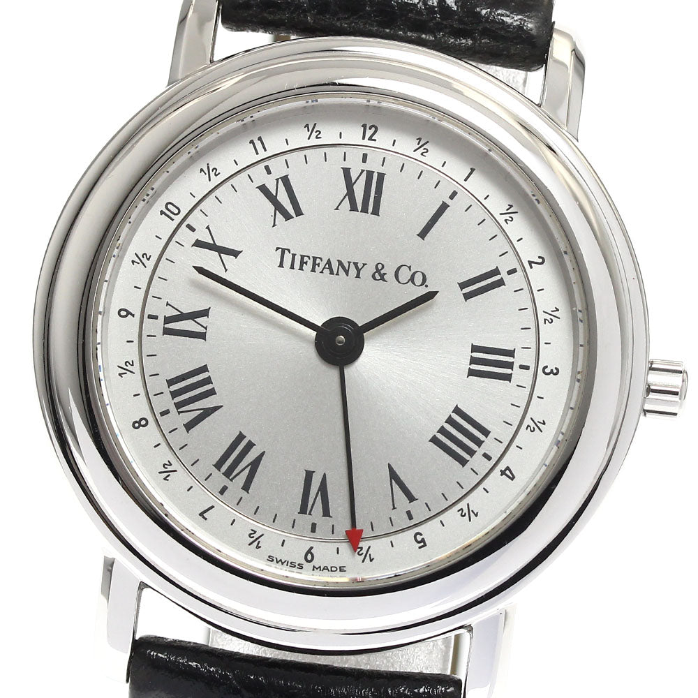 TIFFANY&Co. Alarm Watch M191 Silver Dial Quartz Men's Watch_890854