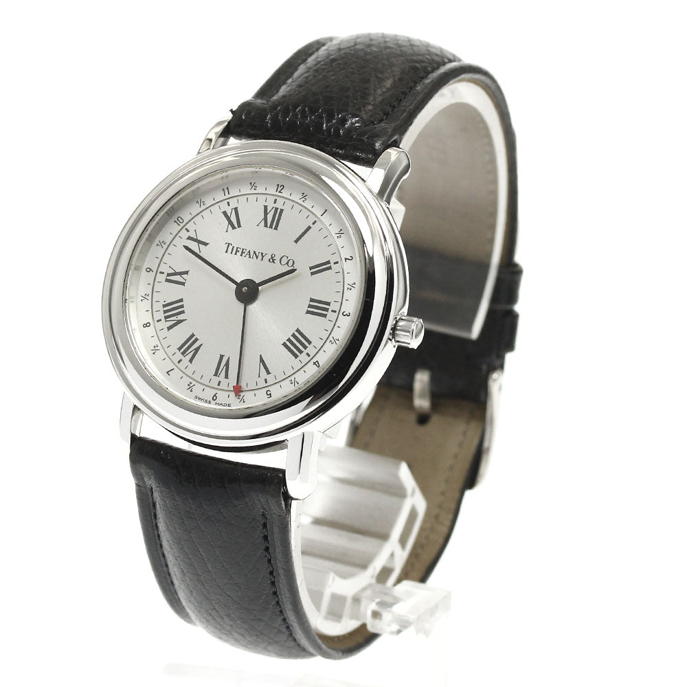 TIFFANY&Co. Alarm Watch M191 Silver Dial Quartz Men's Watch_890854