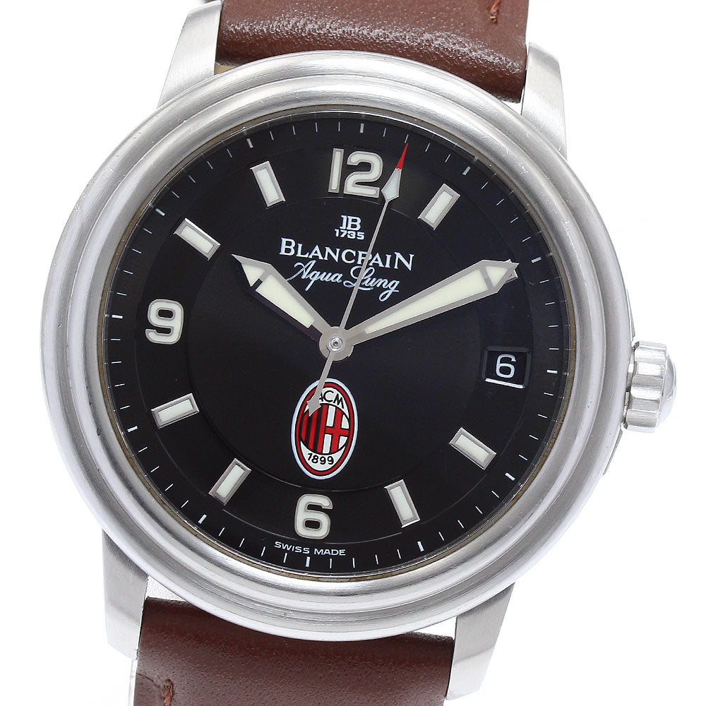 Blancpain Leman Ultra Slim Aqualung 2100-1130AC-64B Automatic Men's Watch_890833