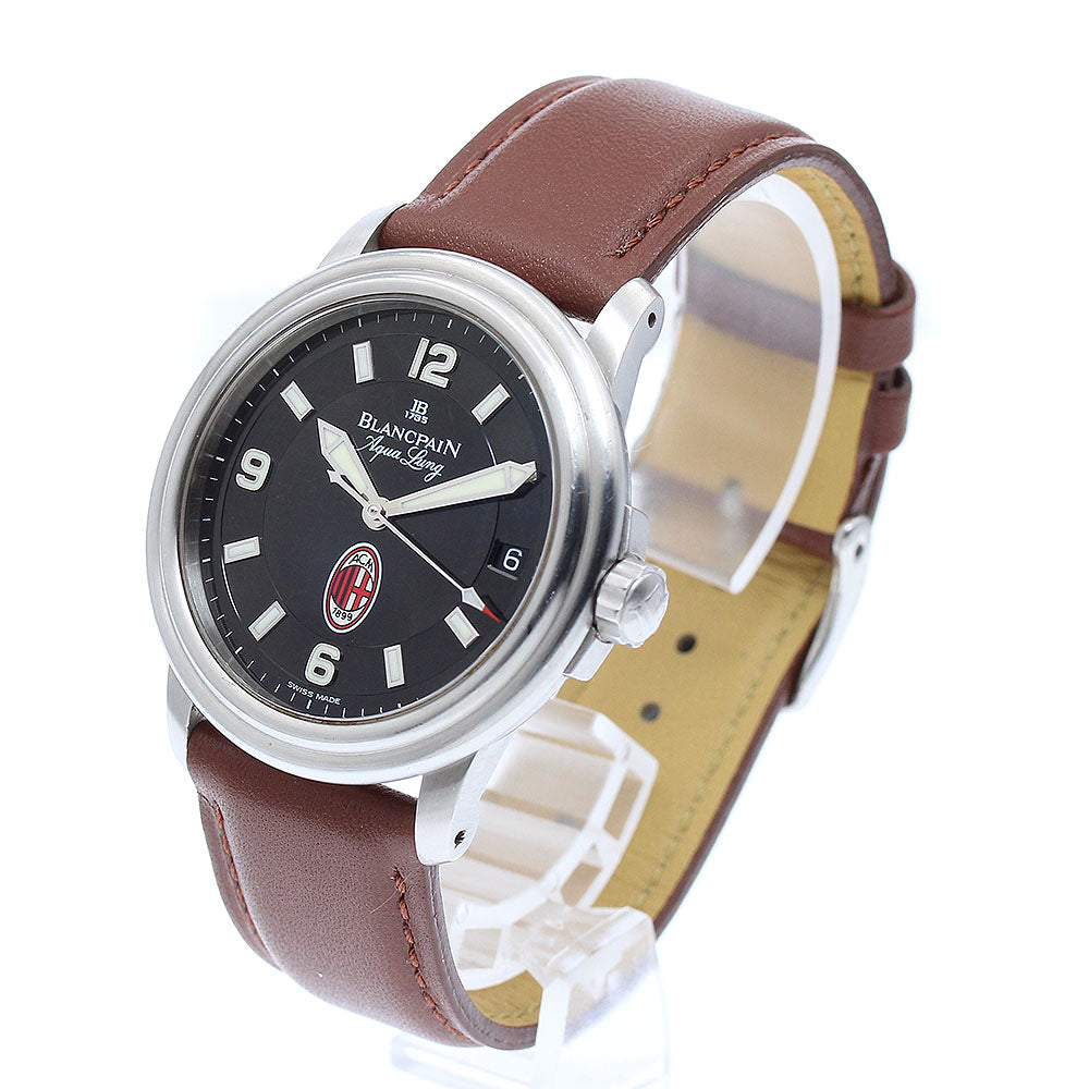 Blancpain Leman Ultra Slim Aqualung 2100-1130AC-64B Automatic Men's Watch_890833