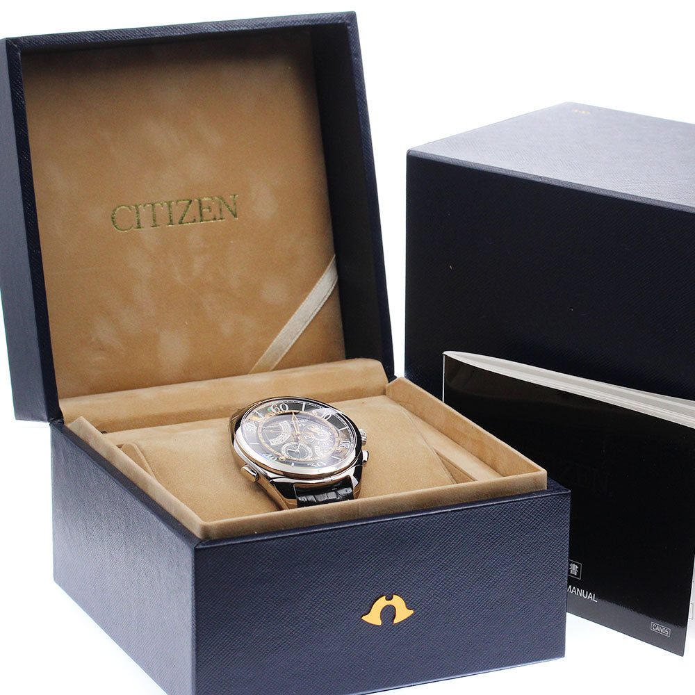 CITIZEN Campanola CTR57-0895/6765-T008186TA Minute repeater Black / black shell Dial Quartz Men's Watch_890929
