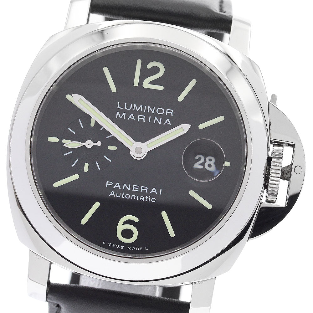 PANERAI Luminor Marina PAM00104 Small seconds black Dial Automatic Men's_890941