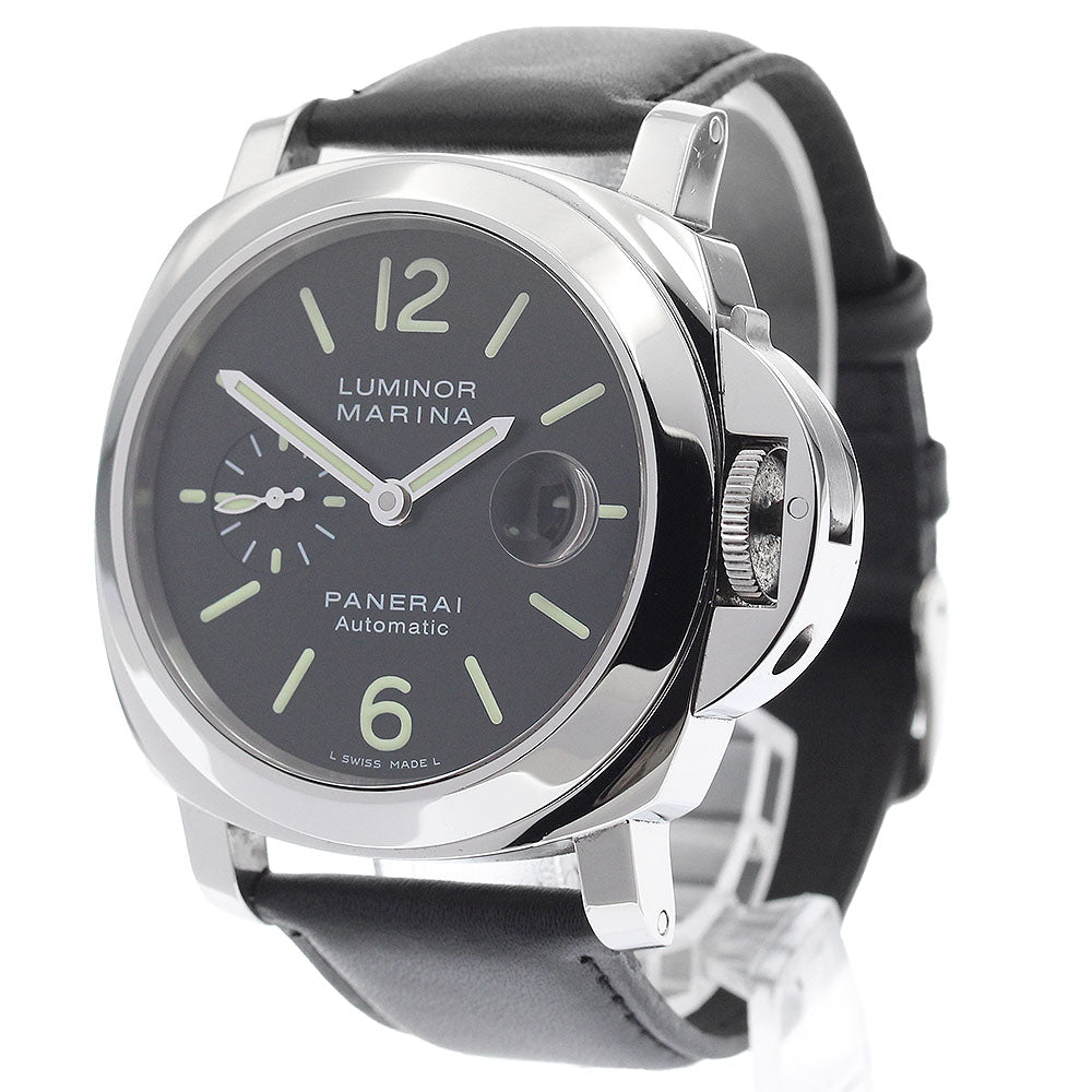 PANERAI Luminor Marina PAM00104 Small seconds black Dial Automatic Men's_890941