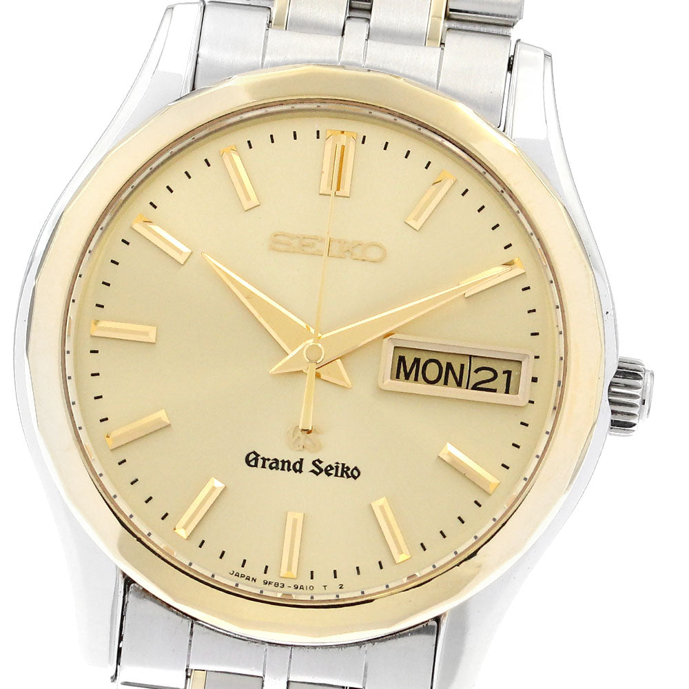 SEIKO Grand Seiko SBGT004/9F83-9A20 K18YG Day Date Quartz Men's Watch_890947