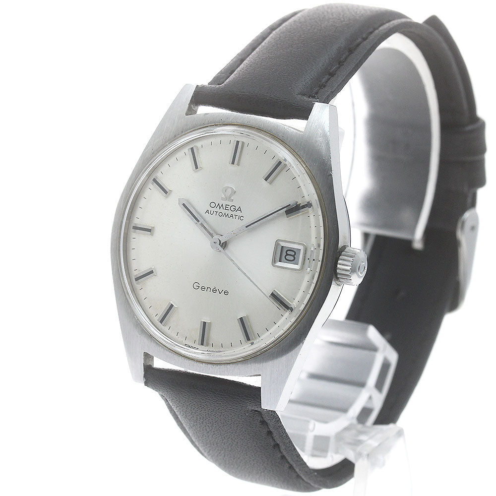 OMEGA Geneve 166.041 Cal.565 Date Silver Dial Automatic Men's Watch_890953