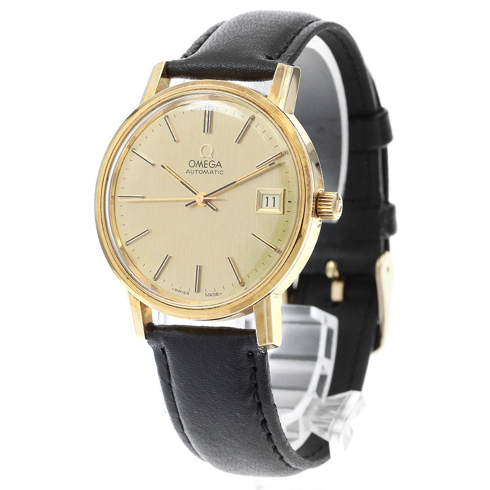 OMEGA 166.0202 Cal.1010 Date gold Dial Automatic Men's Watch_890973
