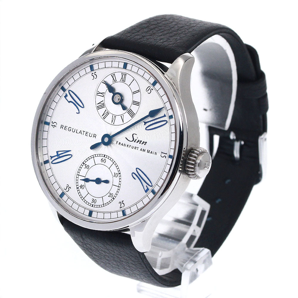 Sinn Regulator 6100 Small seconds Silver Dial Hand Winding Men's Watch_890977